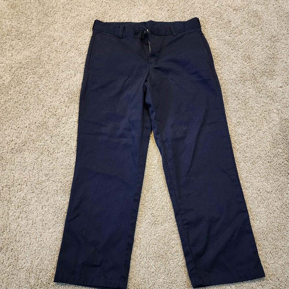 Kaki Boy's Pants Navey 14 Husky